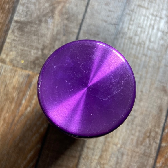 Starbucks 16 ounce Insulated Thermos with Drinking Cup Metallic Purple 2006 - Picture 9 of 16